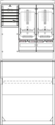 ABB Striebel & John SZ2201E Complete cabinet for outdoor use, 2CPX043766R9999